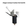 Набор закаленных стальных сопел для хотенда Elegoo Centauri Carbon 0.2/0.4/0.6/0.8 мм, стальные и латунные сопла для хотенда, запчасти для 3D-принтера
