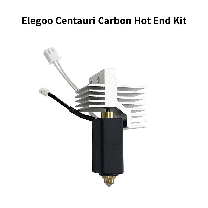 Набор закаленных стальных сопел для хотенда Elegoo Centauri Carbon 0.2/0.4/0.6/0.8 мм, стальные и латунные сопла для хотенда, запчасти для 3D-принтера
