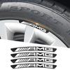 AAVW1 4Pcs/Set Car Styling Wheel Rim Sticker Badge For Mercedes Benz W204 W205 W211 Amg W212 W213 W203 Smart 451 Fortwo W176 W124
