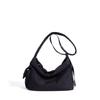 Shoulder nylon large-capacity shopping bag simple solid color portable cloth bag casual versatile messenger bag bag female