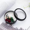 Ароматическая свеча с сушеными цветами - Нетоксичный натуральный фруктовый аромат для рождественского украшения или подарка, в высококачественной упаковке.