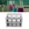Test Tube Holder 304 Stainless Steel 6 Hole 3 Layer Laboratory Stand Rack for 32mm Tubes