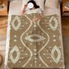 abstract bohemian Eccentric boho soft warm plush blanket for dormitory sofa living room pet hogar bedroom gift nap home Flannel
