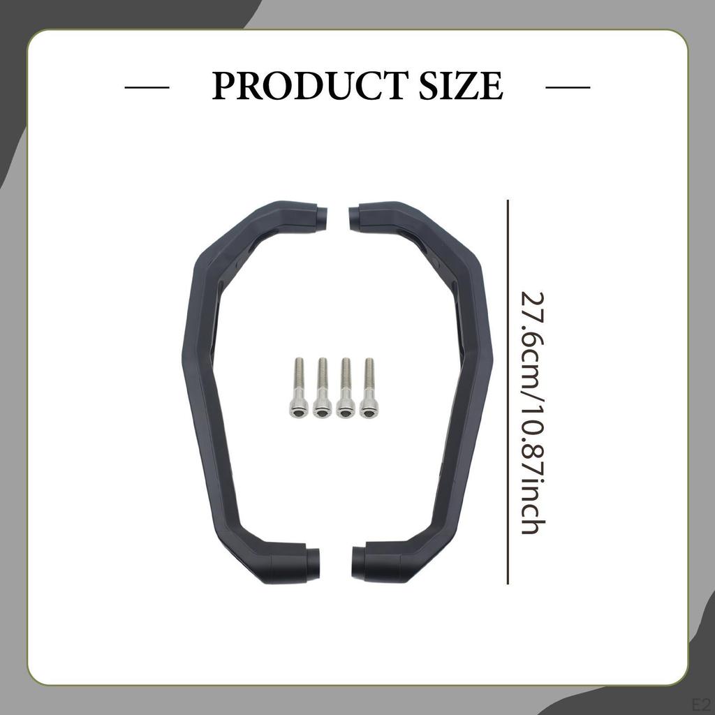 2 шт. Мотоциклетная задняя ручка для пассажира, подлокотник для Yamaha Tenere