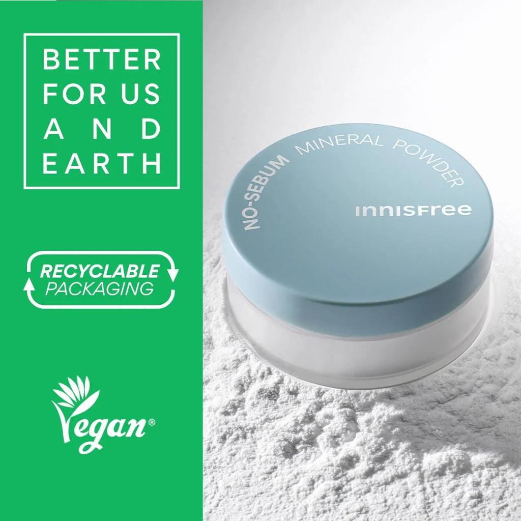 Innisfree МИНЕРАЛЬНЫЙ ПОРОШОК БЕЗ СЕБУМА 5г