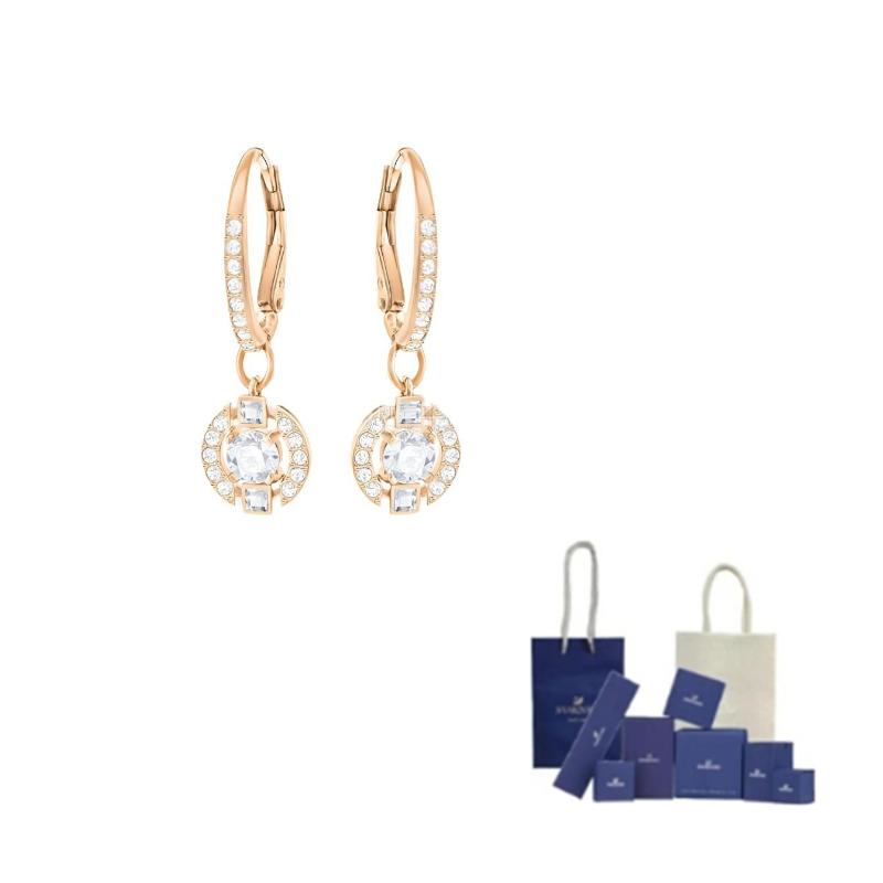 Swarovski Серьги из розового золота Una Beating Heart для женщин 5272367