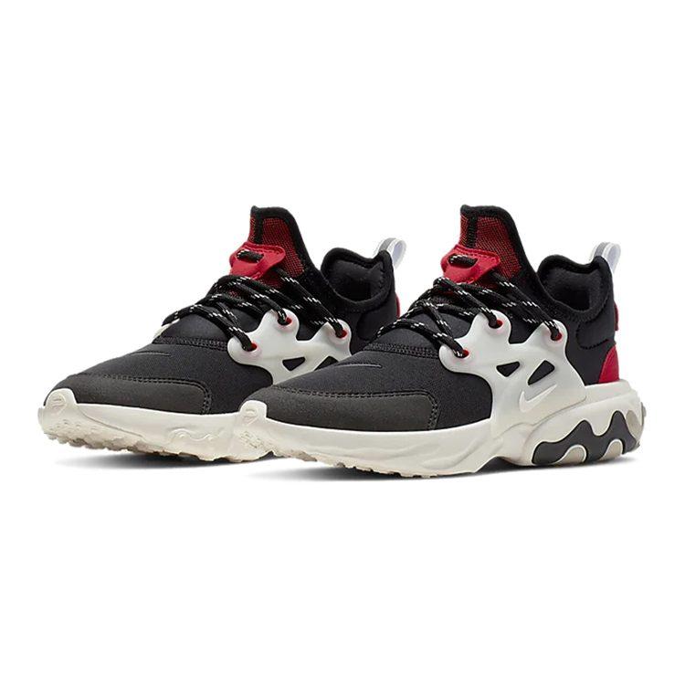 Nike React Presto Black Phantom Red GS BQ4002-003