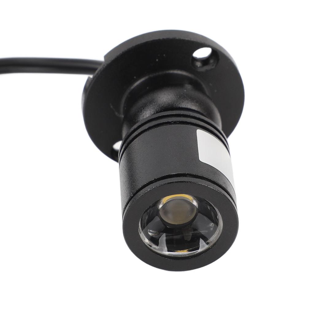 5pcs Mini LED Spot Lights USB 5V 6.6ft Warm Light Jewelry Cabinet Light with Dimmer for Artwork