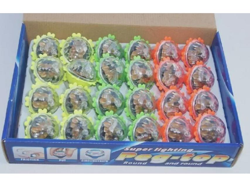 Светящаяся быстро вращающаяся мигающая игрушка-гироскоп