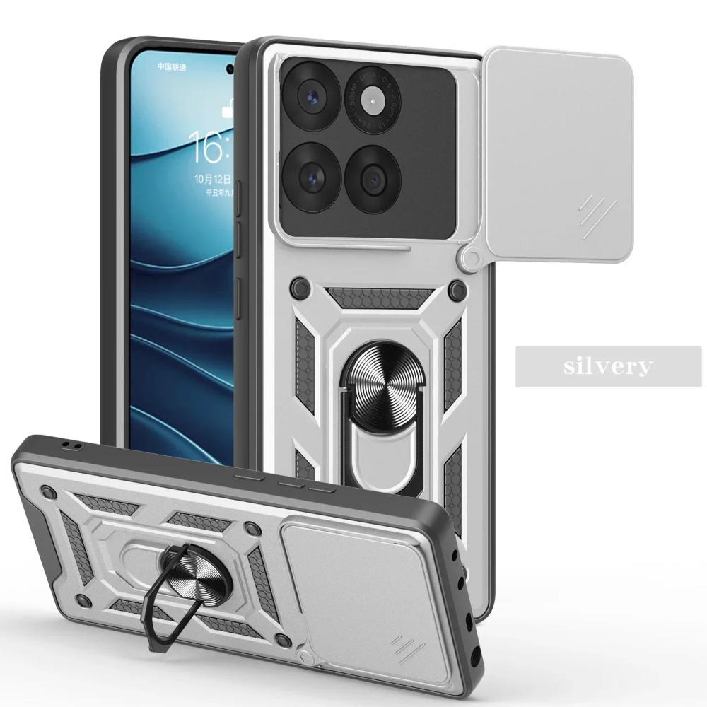 Прочный Бронированный Автомобильный Магнитный Держатель Чехол для Motorola Edge 60 50 Fusion 5G Чехол Слайдер Кольцо-подставка Защита Задняя крышка