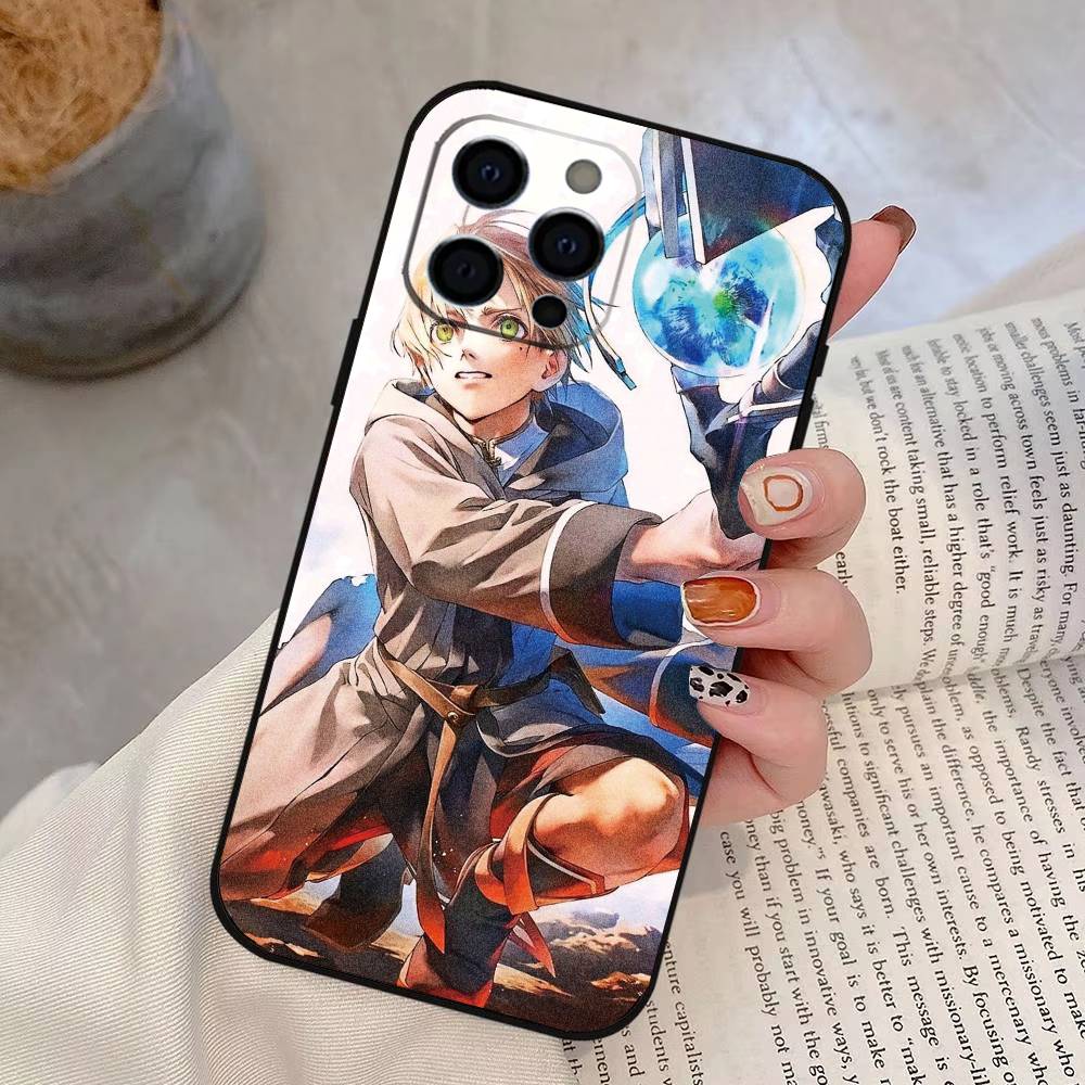 Mushoku Tensei Рудеус Грейрат Чехол для телефона Силиконовый Мягкий Для IPhone 17 16 15 14 13 12 11 X XR Plus Pro Max Plus