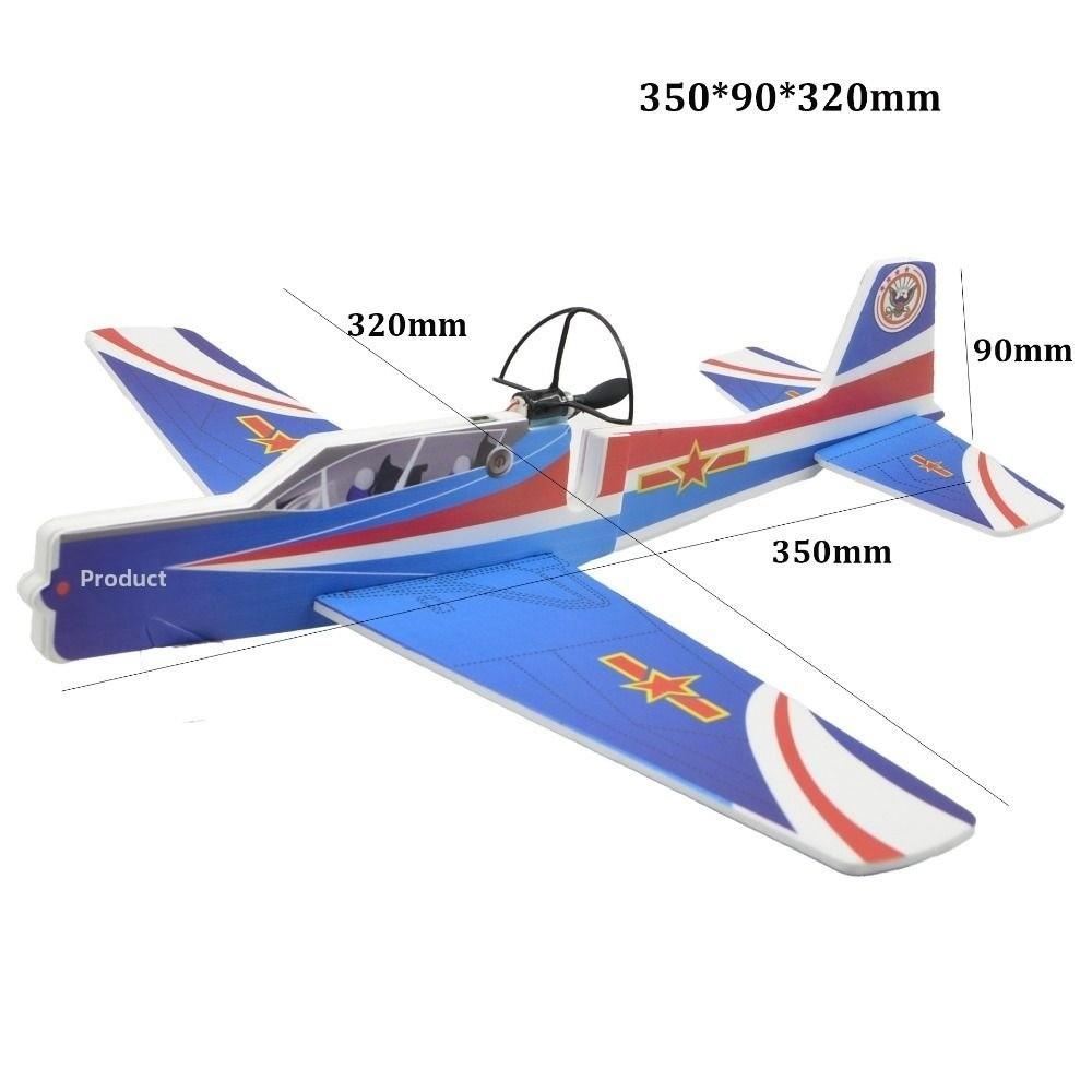 with LED Light Spinning Hand Paper Airplane USB Rechargeable Flight Glider Helicopter