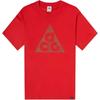 ACG Series Triangle Logo Print Sports Crew Neck Short Sleeve T-Shirt Men Tops Red DJ3645-657