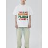 Christmas T Shirt Black This Is My Christmas Pajama Shirt Print Holiday Party Wear