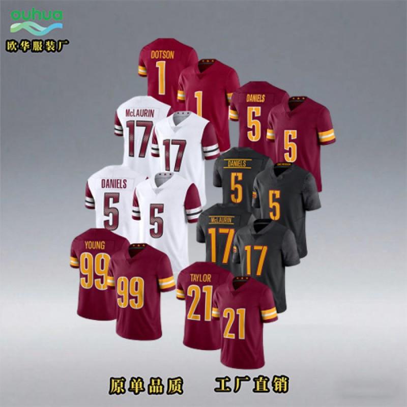 NFL Washington Commanders Custom Jersey With Embroidered Numbers 21 99 Men Women Adult Sports Fan Apparel