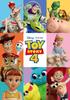 Tenyo In Jigsaw Disney TOY STORY New Friends Includes and Service (Made Japan) 300-piece Puzzle, 4 (30.5x43cm) D-300-012. Glue, Spatula, Card.