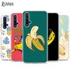 Силиконовый чехол с изображением фруктов и желтого банана для Honor 20 20S 20E 8 8A Prime 8X MAX 8C 8S 7A 7C 7S Pro
