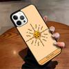 Чехол для телефона с картой Таро Солнце Для iPhone 17 Air 16 15 14 13 12 11 Pro Max Max Plus Защитный чехол