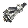 M16 10-Core Gold-Plated Aviation Plug 2-Pin Waterproof Flange Socket