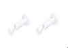 Curtain Rod Support - INSPIRE - MAYA - Set of 2 - Matte White - 76mm D20