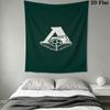 Lokomotiv Moscow Glory Wall Hanging Printed Fabric Blanket Decorative Tapestries for Bedroom Living Room Home Decor