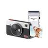 Kodak KODAK Mini Shot 2 Retro 4PASS 2-in-1 Instant Camera & Photo Printer (5,3x8,6cm) + Camera Body 8 Pieces, White