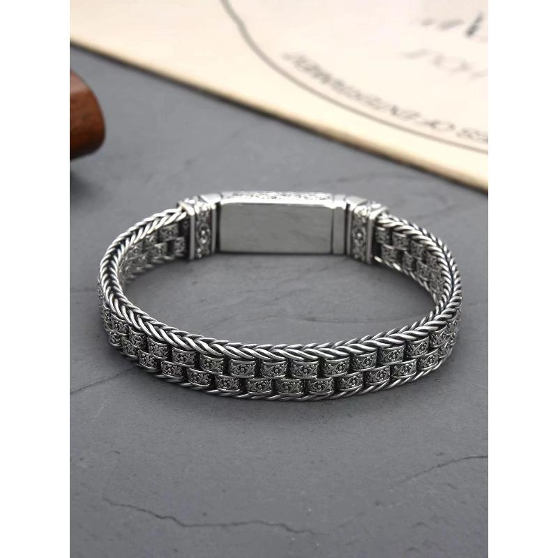 Новый браслет с узором «Виноградная лоза» для мальчиков и девочек, браслет в ретро этническом стиле