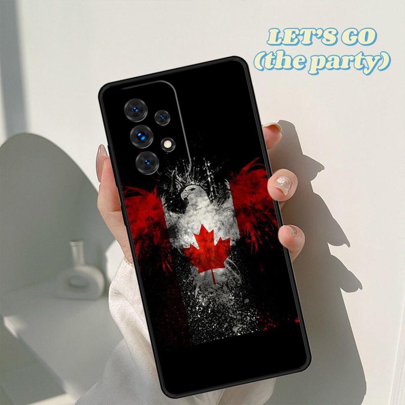 Canada Canadian Flag phone case For Samsung Galaxy A42 A31 A40 A51 A71 A32 A80 A91 A52 A72 A73 A20e A21S A50 A70 A11 A12 Cover