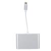 USB C Docking Station USB C To HD Multimedia Interface VGA 3.5mm Audio Docking Station Silver