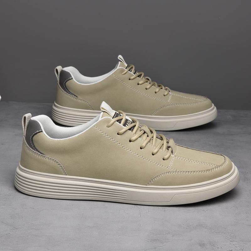 Модные брендовые мужские кроссовки из вулканизированной кожи, универсальные кроссовки для скейтбординга для мужчин, легкие спортивные кроссовки, универсальная обувь для ходьбы