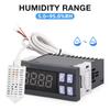 LCD Display Incubation Temperature and Humidity Controller 7801A Incubator Accuracy Thermostat Moisture Control  with 2m Sensor
