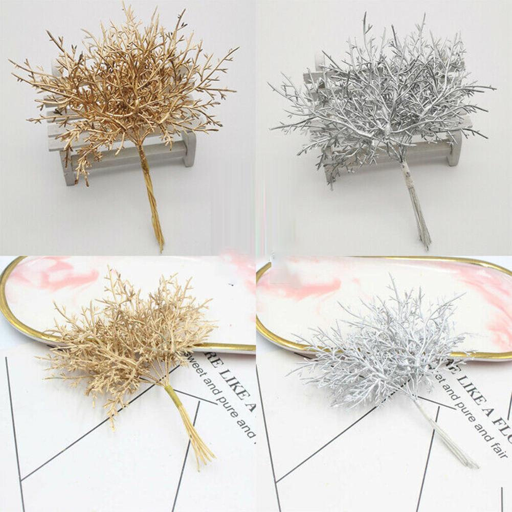 10 * комплект искусственных растений, 10 шт., 10 шт., искусственный цветок, ветка, трава, сосновые листья