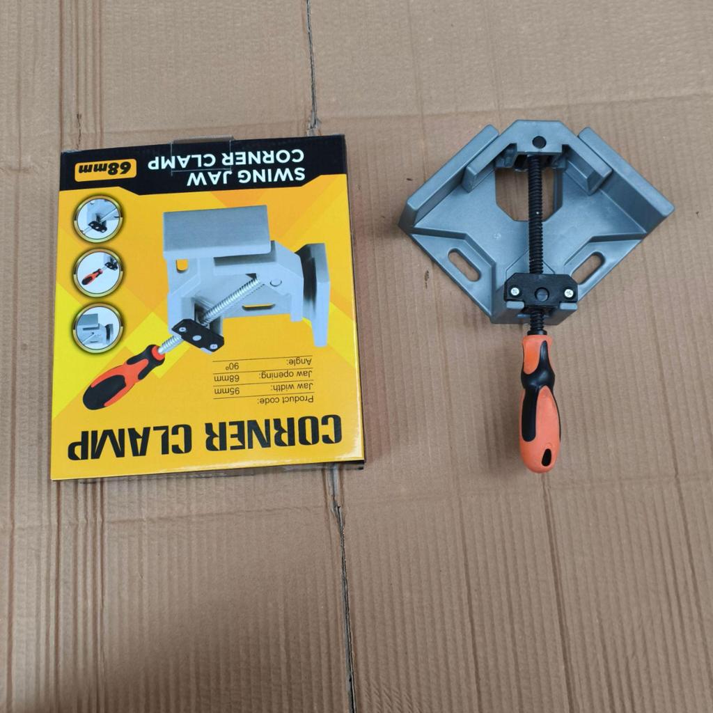 90° Aluminum Alloy Right Angle Clamp for Pipe and Woodworking