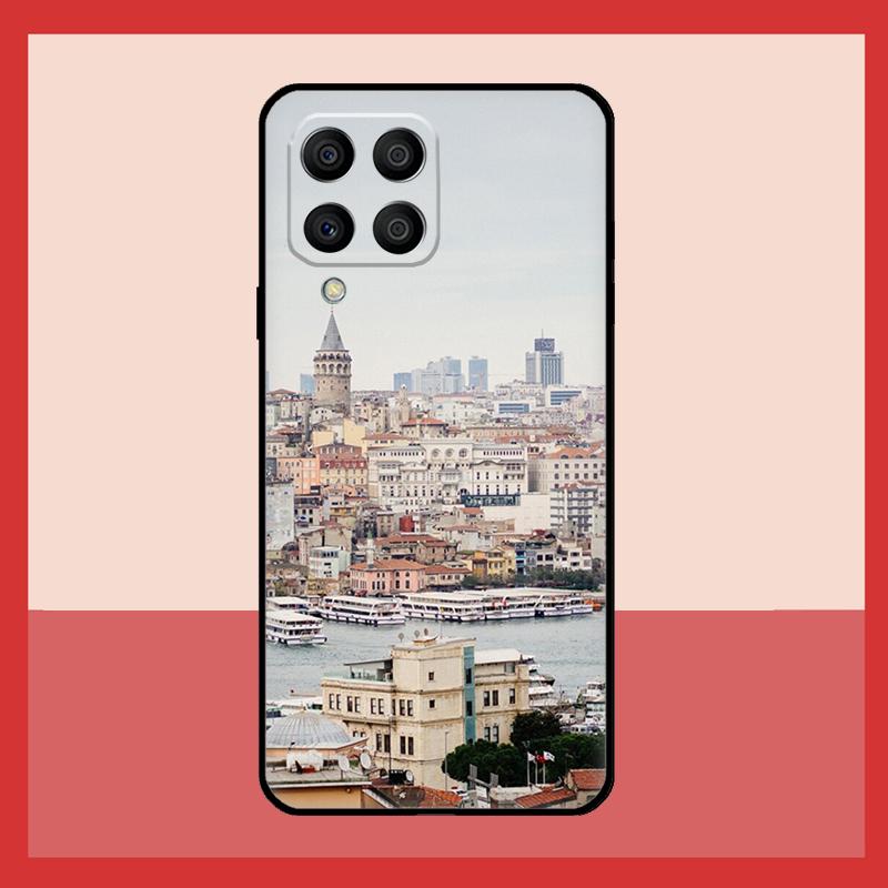 Турция Стамбул Пейзаж Чехол-бампер для Samsung Galaxy M11 M31 M14 M34 M54 M12 M32 M52 M15 M13 M06 M16 M36 M56 M53 M35 M55
