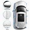 ACPXJ1 4pcs Car Door Edge Transparent Anti Scratch Protection Strips For Alfa Romeo GT 147 159 156 166 Giulietta Tonale Volante 8C