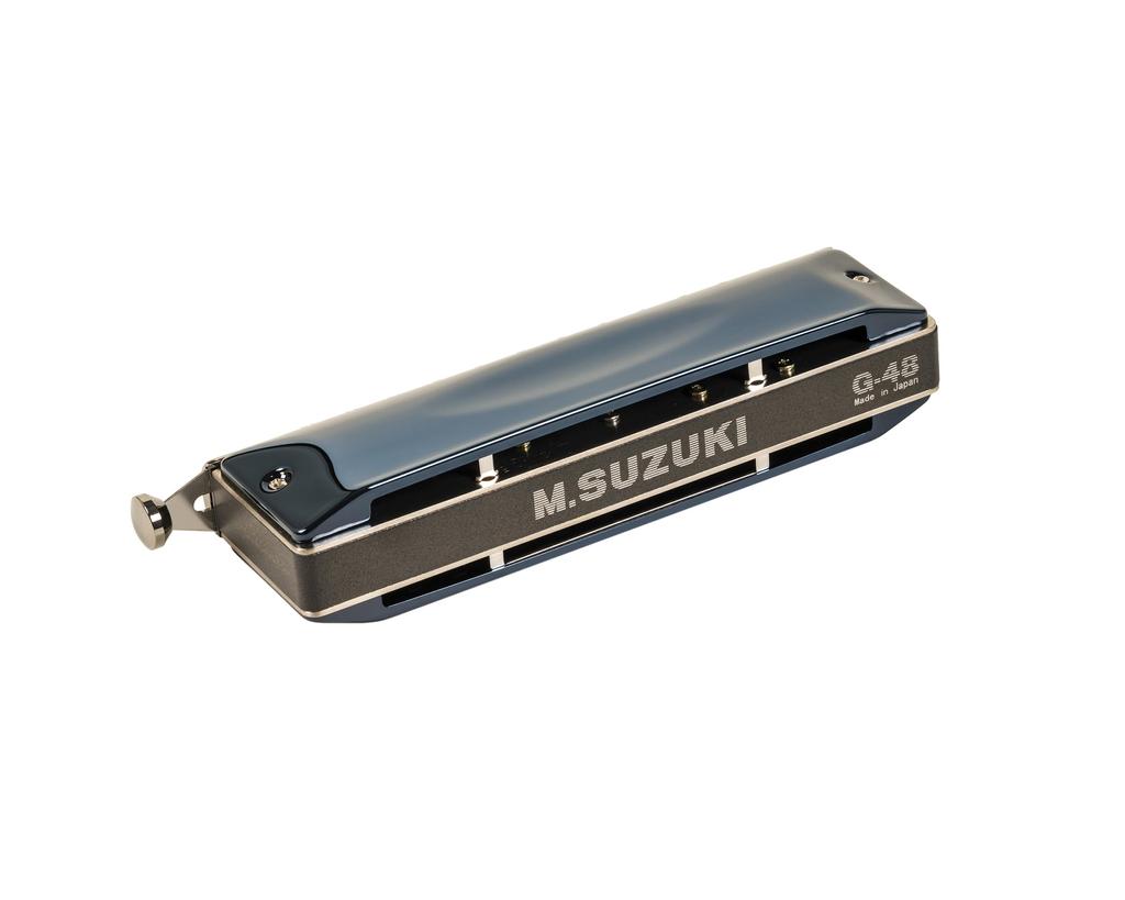 SUZUKI Suzuki Chromatic Harmonica Gregor Series Metal Cover Model G-48
