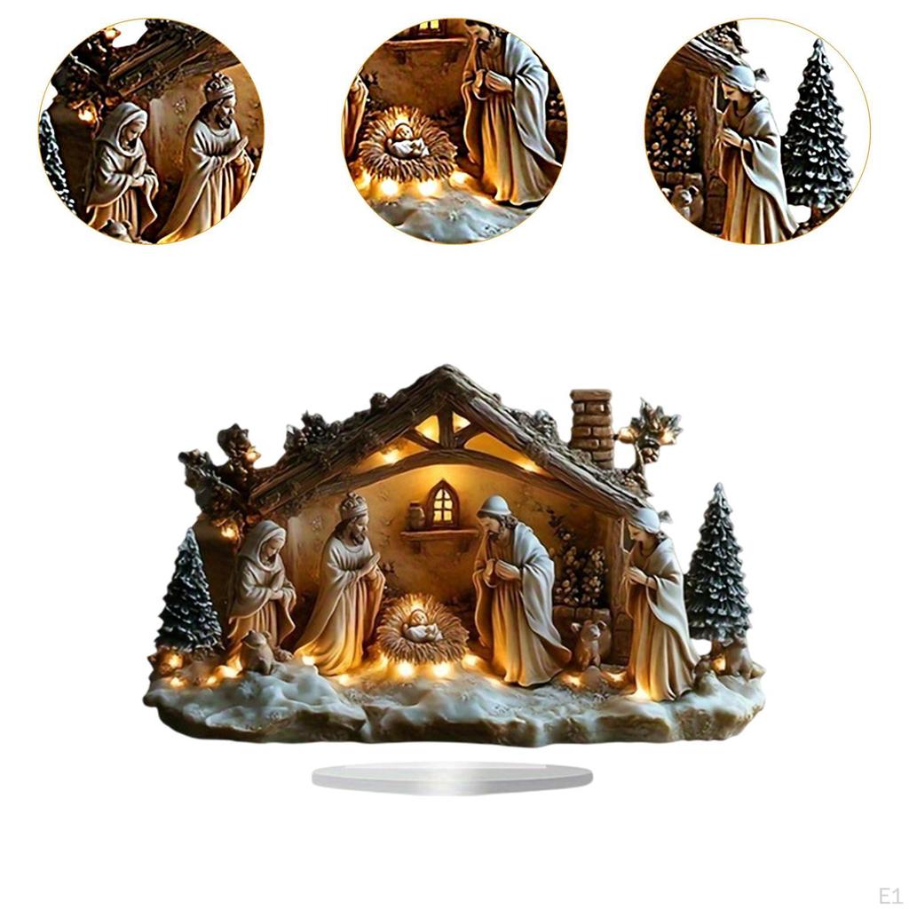 Рождественская акриловая табличка, центральное украшение для стола, рождественское украшение, декоративная табличка для