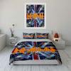 Union Jack Def Leppard Bedding Bedding Duvet Cover Set Duvet Cover Pillowcases (1 * Duvet Cover 2 * Pillowcases, without duvet insert)