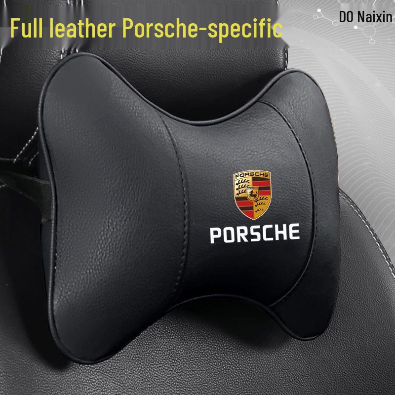 Подушка для шеи и поясничная поддержка для подголовника Porsche Cayenne, Macan, Panamera, 718