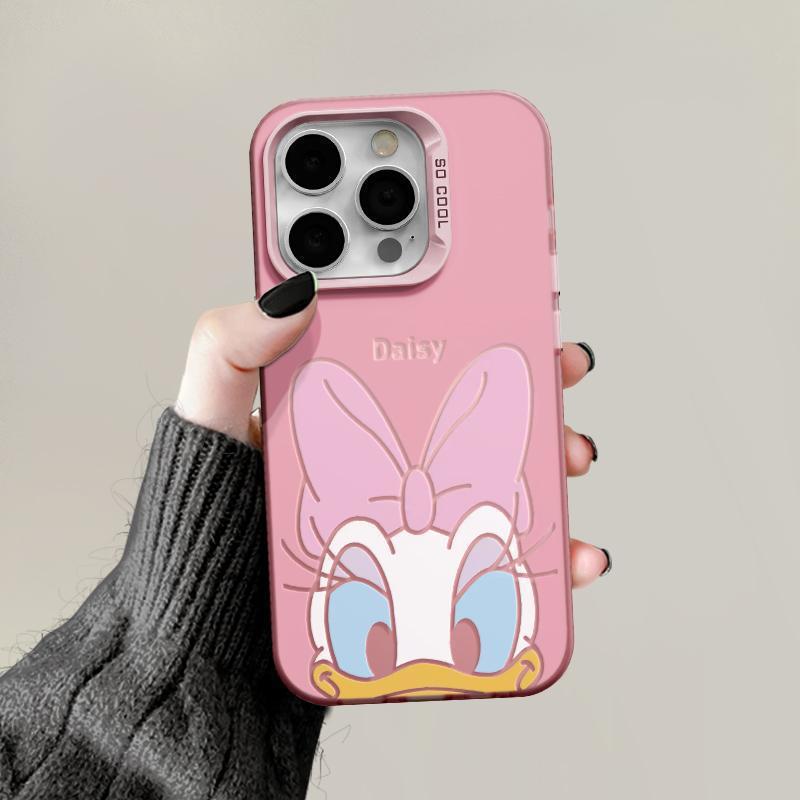 Daisy Duck compatible Apple iPhone 15 phone case, 14 sets, 12 iPhone 13 Pro Max 11, XR protection, 7/8 Plus 6