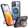 For iPhone 17 Pro Max Case Compatible with MagSafe TPU+PC Kickstand Phone Cover