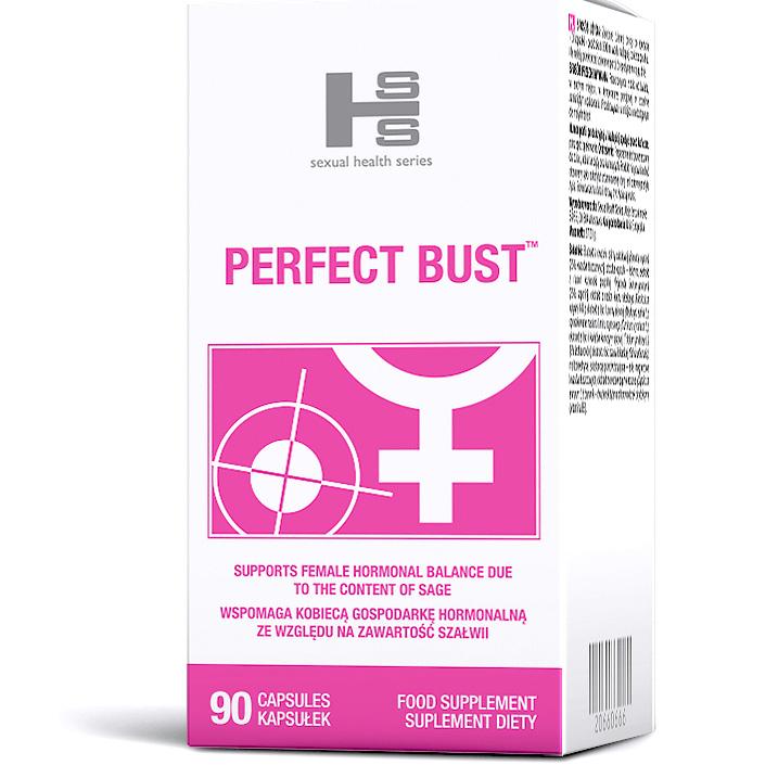 Натуральные таблетки для увеличения груди Perfect Bust 90 капсул