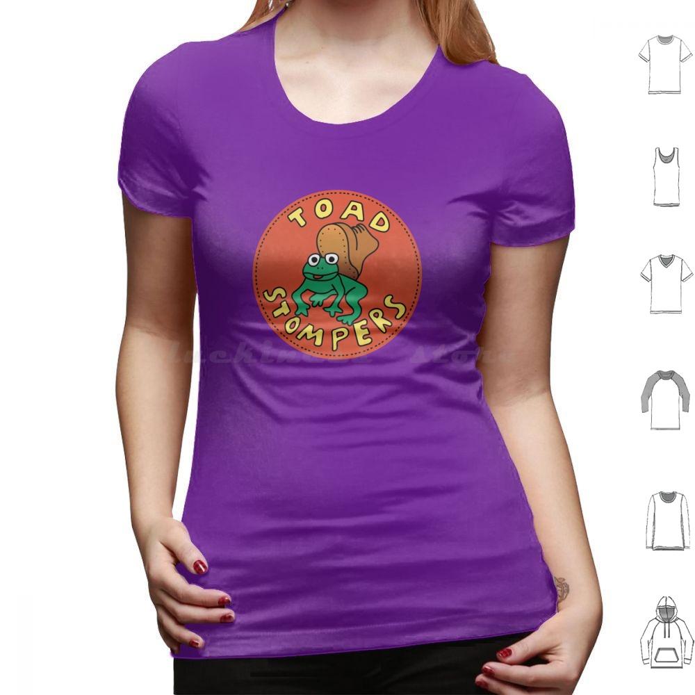 Hell Comes To FrogtownToad Stomper Badge T Shirt 6xl Cotton Cool Tee Hell Comes To Frogtown Roddy Piper Cult Movie Film Toad