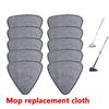 5Pcs Thickening Sweeping Cleaning Cloth Microfiber Replacement Head Pads New Triangle Mop Pad