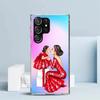 Женская Модная Девушка Супер Мама Малыш Мягкий Чехол для Samsung Galaxy S25 Edge S26 S24 S23 Ultra Чехол для Телефона S22 S21 Plus S20 FE Печать