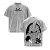 Majin Buu Vintage Washed T-Shirt - Iconic DBZ Anime Graphic Shirt for Fans, Prem