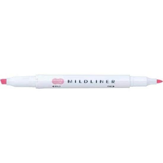 Zebra Набор из 10 штук Mildliner Soft Pink - Премиальные японские маркеры-хайлайтеры