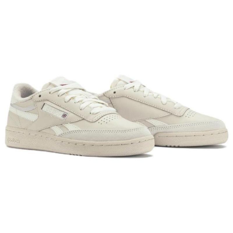 Reebok Женские низкие винтажные кроссовки Club C Revenge Бежевые 100033095