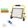 Foldable IP65 Outdoor Emergency Lighting Portable Rechargeable 100W Solar Led Flood