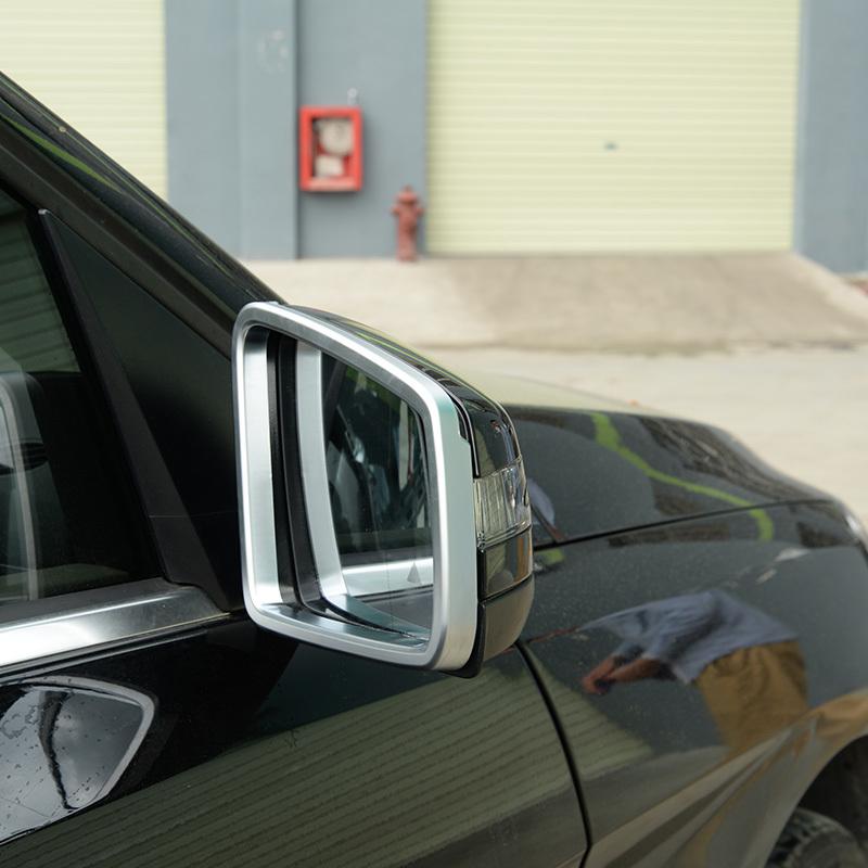 Хромированная Накладка Рамки Зеркала Заднего Вида Боковой Двери Для Mercedes Benz ML GL GLE GLS Класса W166 X166 2013-2016 Стайлинг Автомобиля